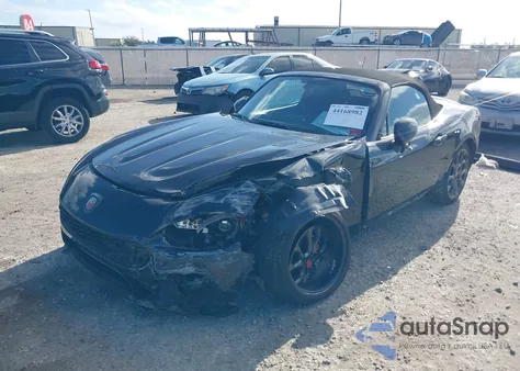 2017 Fiat 124 Spider Elaborazione Abarth from USA, damaged, VIN JC1NFAEK9H0125480